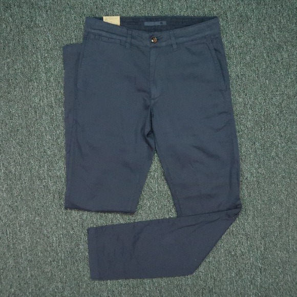 Faherty Pants Men 28x33 Blue Indigo Dyed 5 Pocket Lightweight NWT